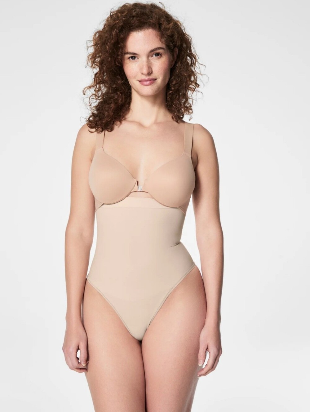 SPANX BNWT High Waisted Thong - Soft Nude - L